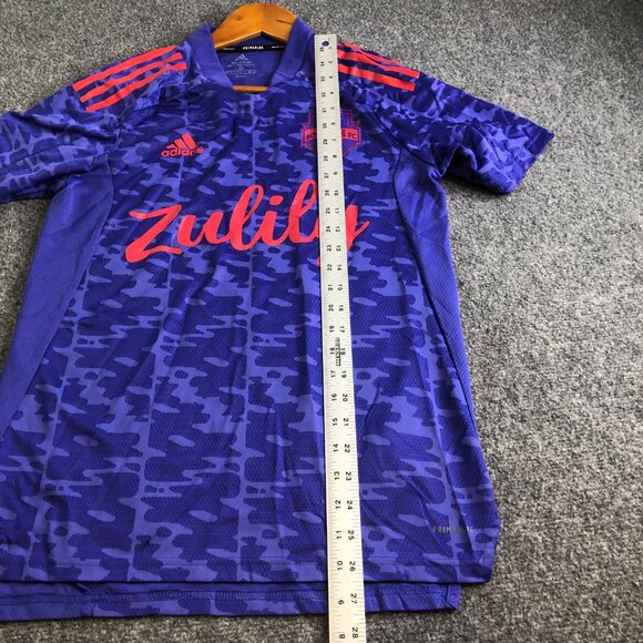 Seattle Sounders FC Prime Blue Alternate Adidas Soccer Jersey Mens Small 2022 - Picture 5 of 9